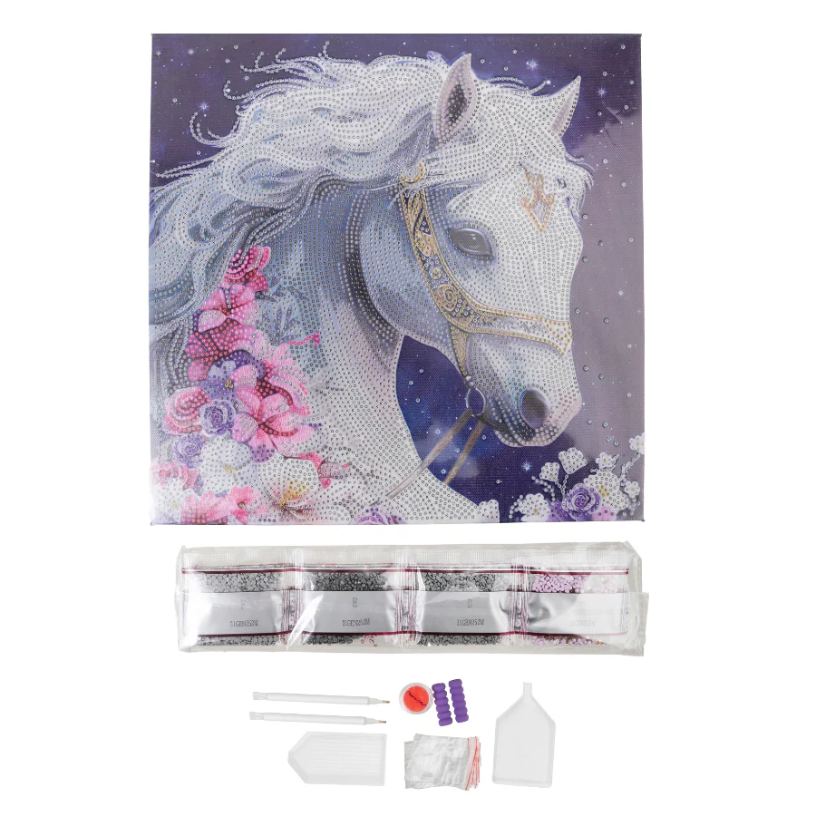 Crystal Art Kits Canvas 30x30cm MysticBeauty - 3