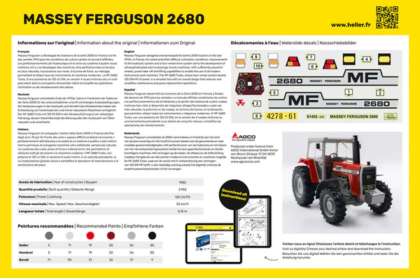 Massey Ferguson 2680 1:24 - 3