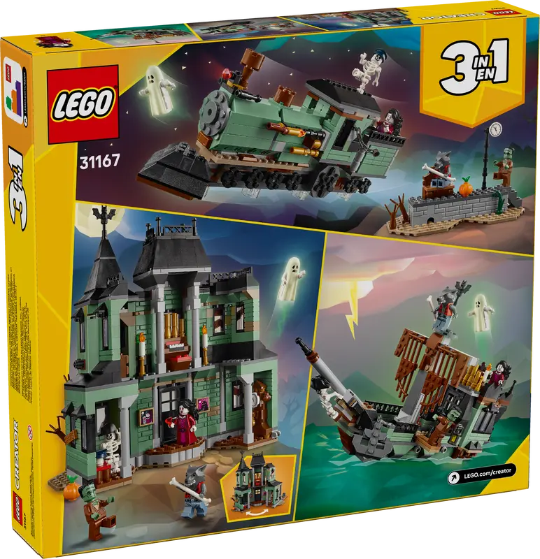 LEGO Creator 2in1 31167 Hemsökt herrgård - 12