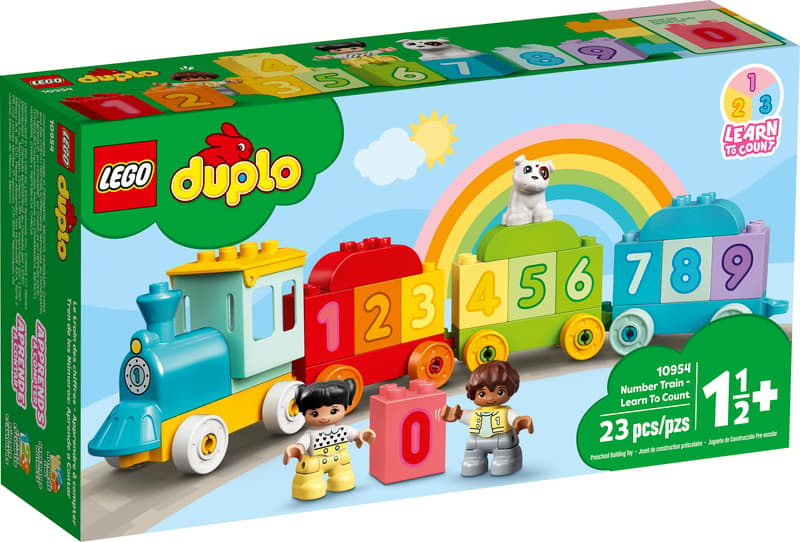 LEGO Duplo 10954 Siffertåg – Lär dig räkna