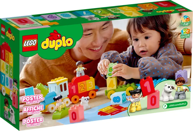 LEGO Duplo 10954 Siffertåg – Lär dig räkna - 10