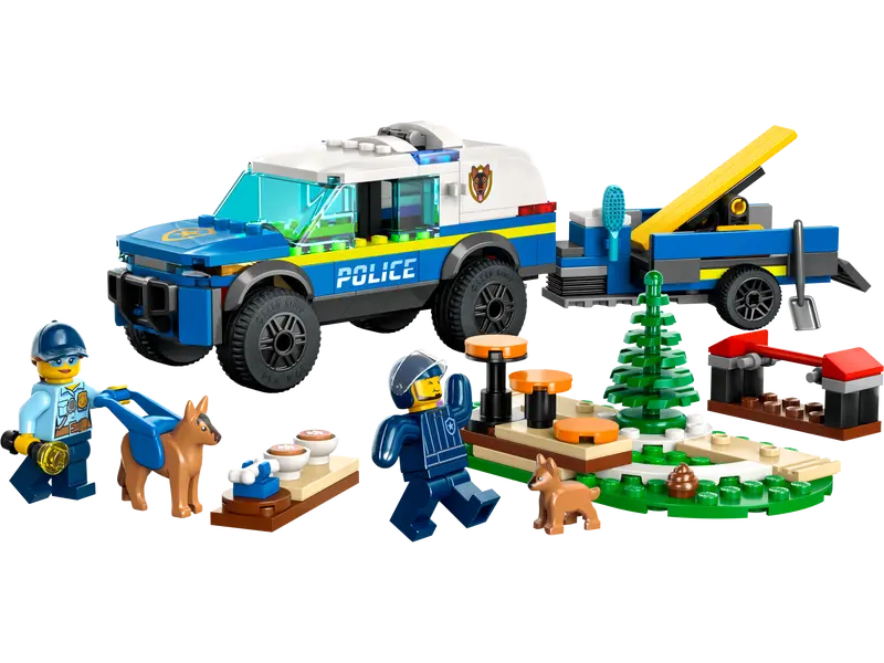 LEGO City 60369 Polisens mobila hundträning - 2