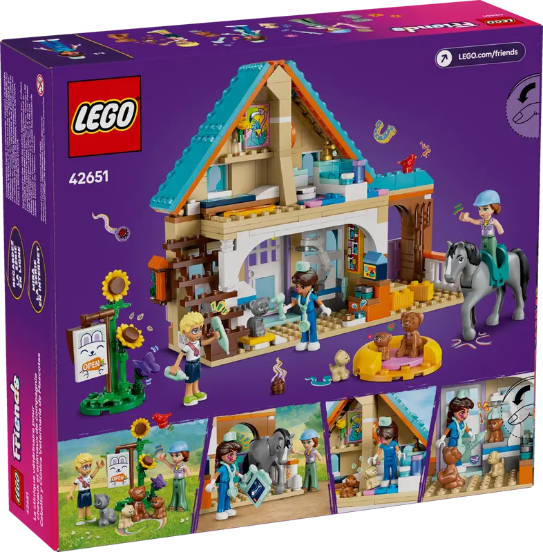 LEGO Friends 42651 Veterinärklinik för hästar och husdjur - 10