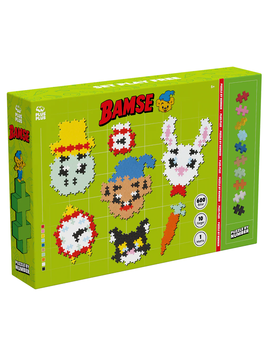 Plus-Plus Bamse & Vänner 600 pc