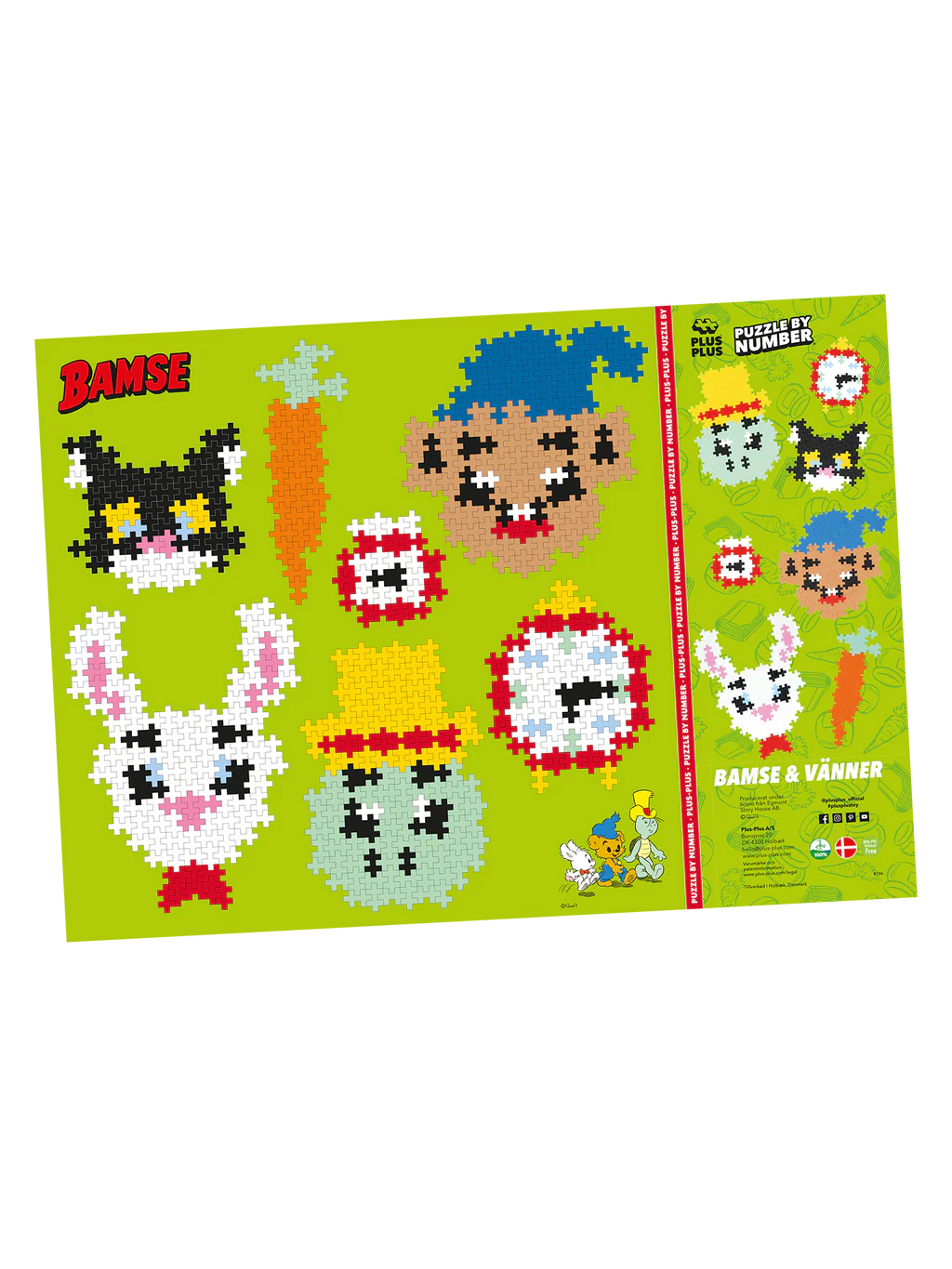 Plus-Plus Bamse & Vänner 600 pc - 3