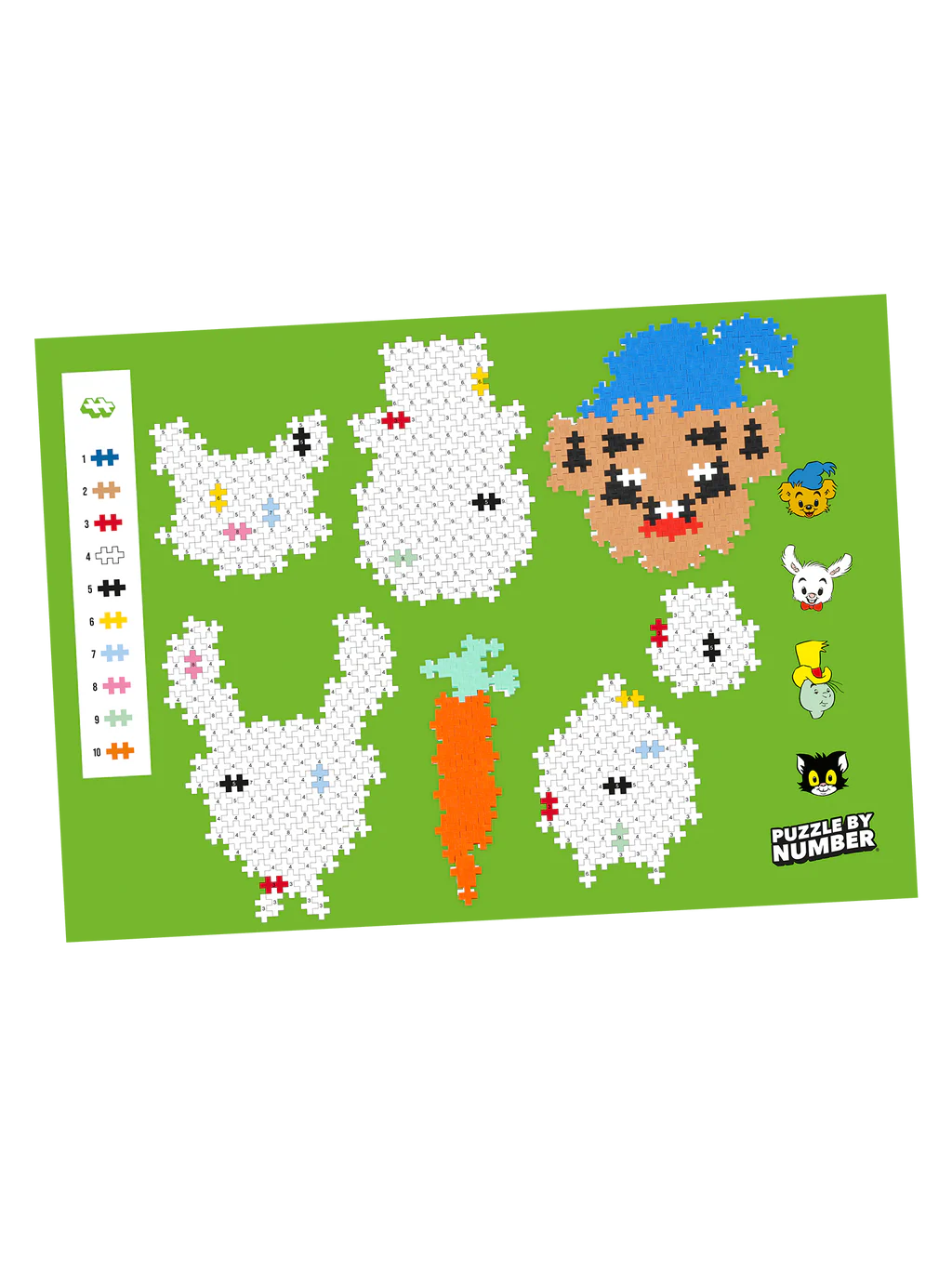 Plus-Plus Bamse & Vänner 600 pc - 4