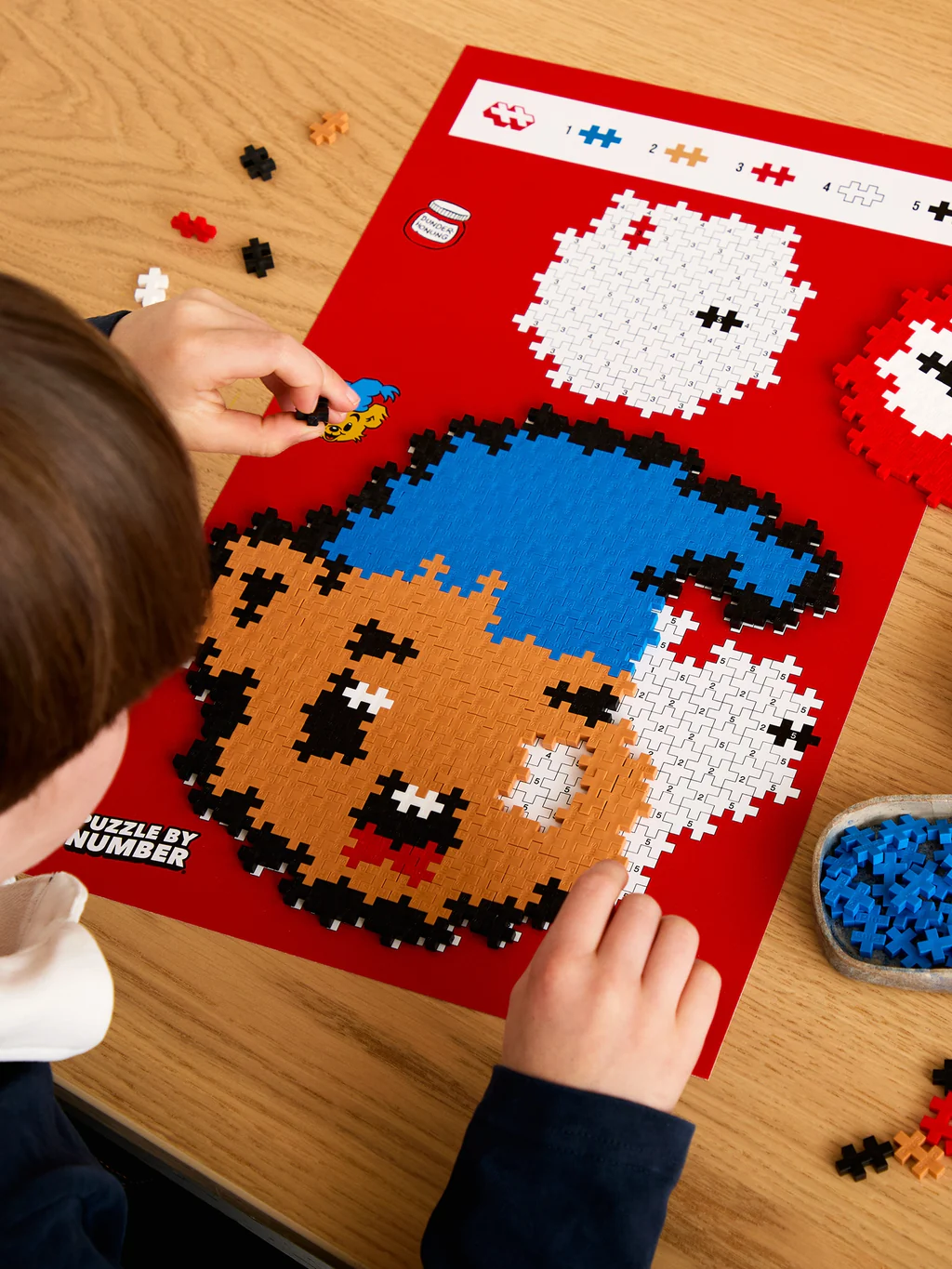 Plus-Plus Bamse & Dunderhonung 400pcs - 4