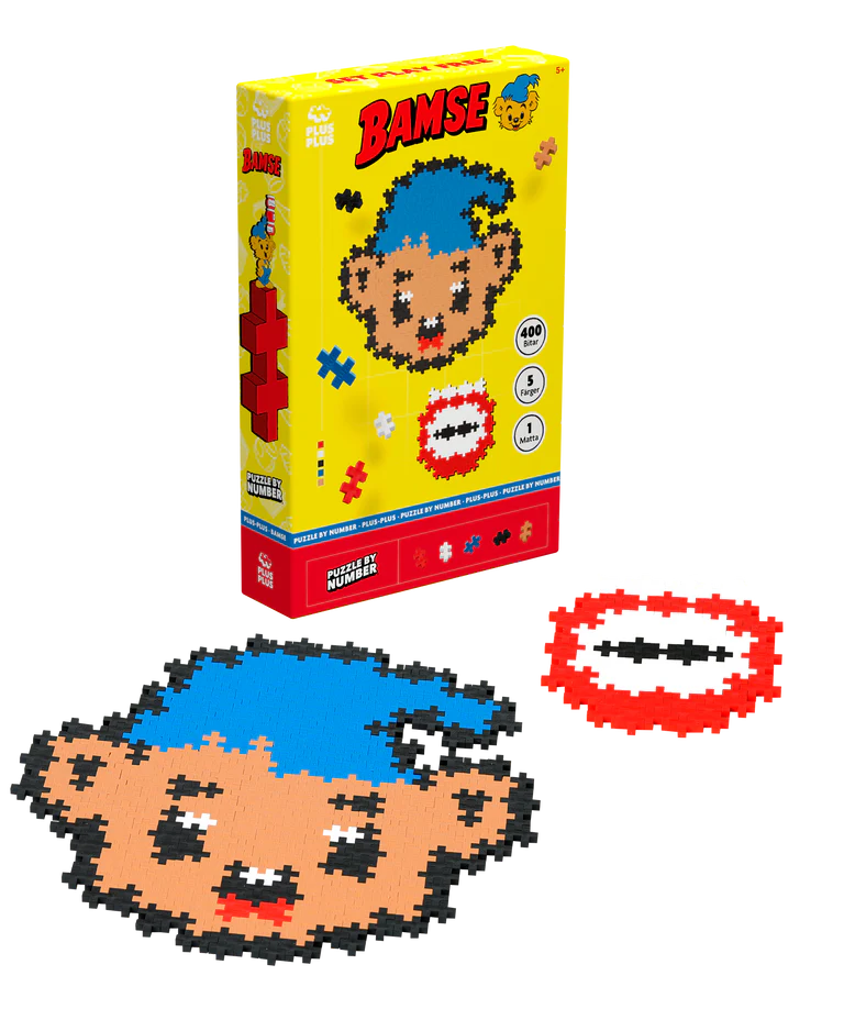 Plus-Plus Bamse & Dunderhonung 400pcs