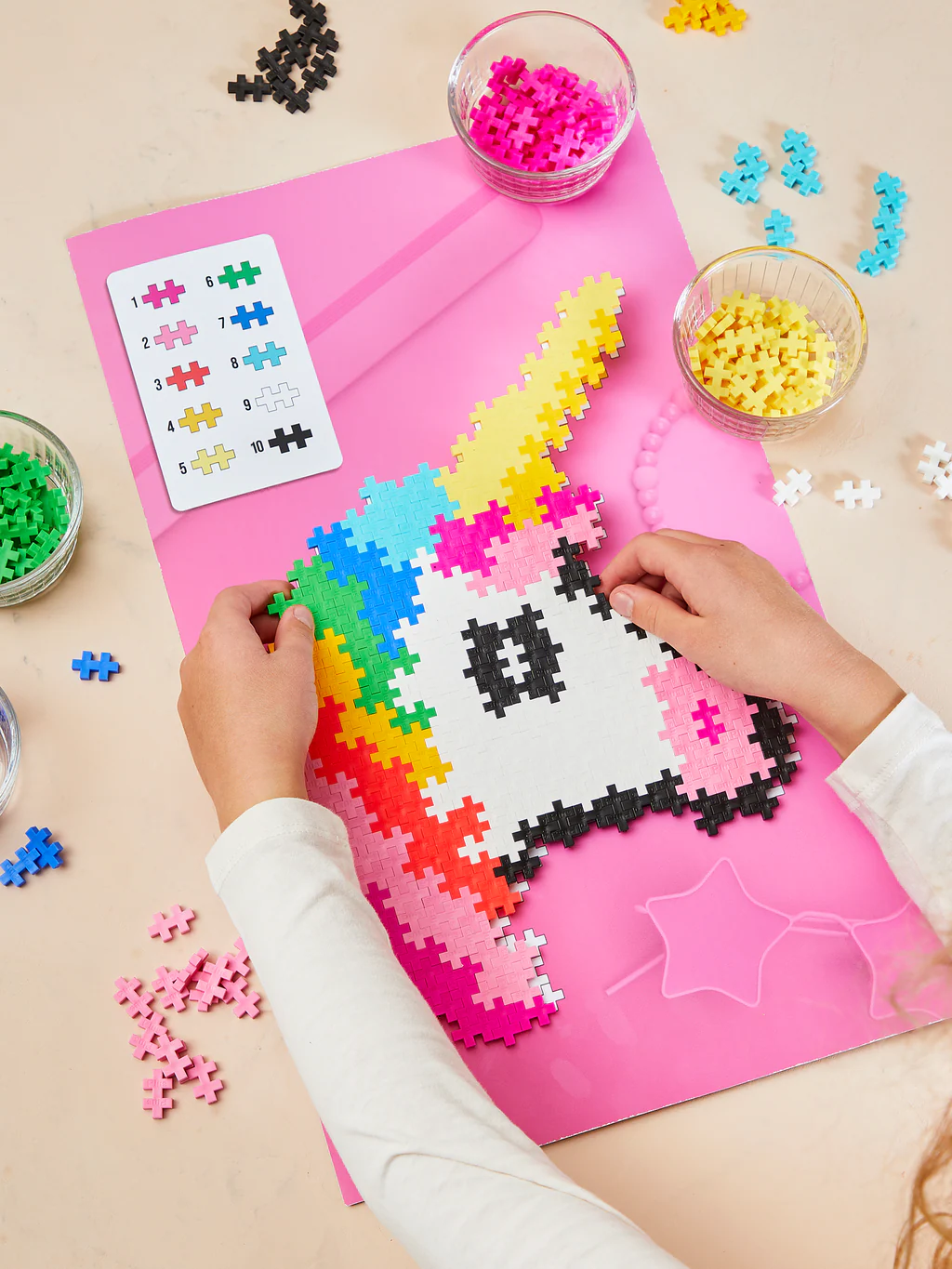 Plus-Plus Puzzle By Number Unicorn 250pcs - 2