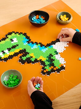 Plus-plus Puzzle By Number T-Rex 250pcs