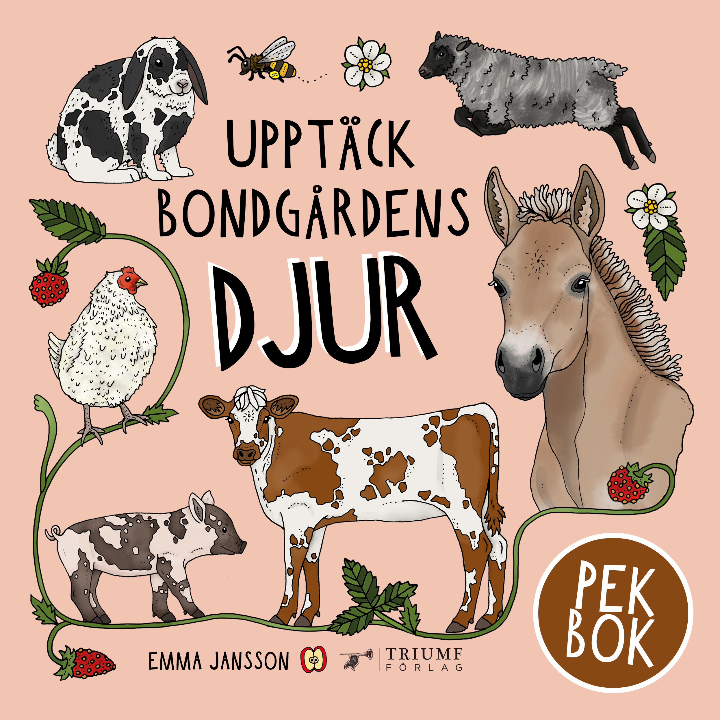 BOK - UPPTÄCK BONDGÅRDENS DJUR