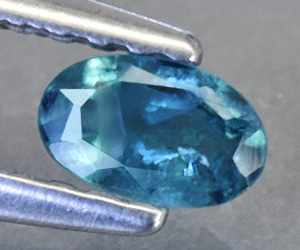 Muy hermosa y rara turmalina azul indigolita natural genuina - 3