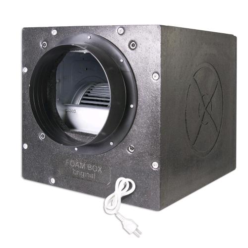 Airfan Thermo Foam Box – Ljuddämpad boxfläkt för odlingsventilation (1200–7000 m³/h)