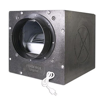 Airfan Thermo Foam Box – Ljuddämpad boxfläkt för odlingsventilation (1200–7000 m³/h)