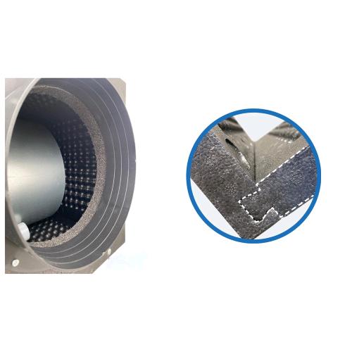 Airfan Thermo Foam Box – Ljuddämpad boxfläkt för odlingsventilation (1200–7000 m³/h) - 2