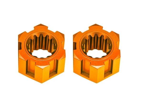 Traxxas Fälgnav Alu Orange Fram (2) Funco Sand Car