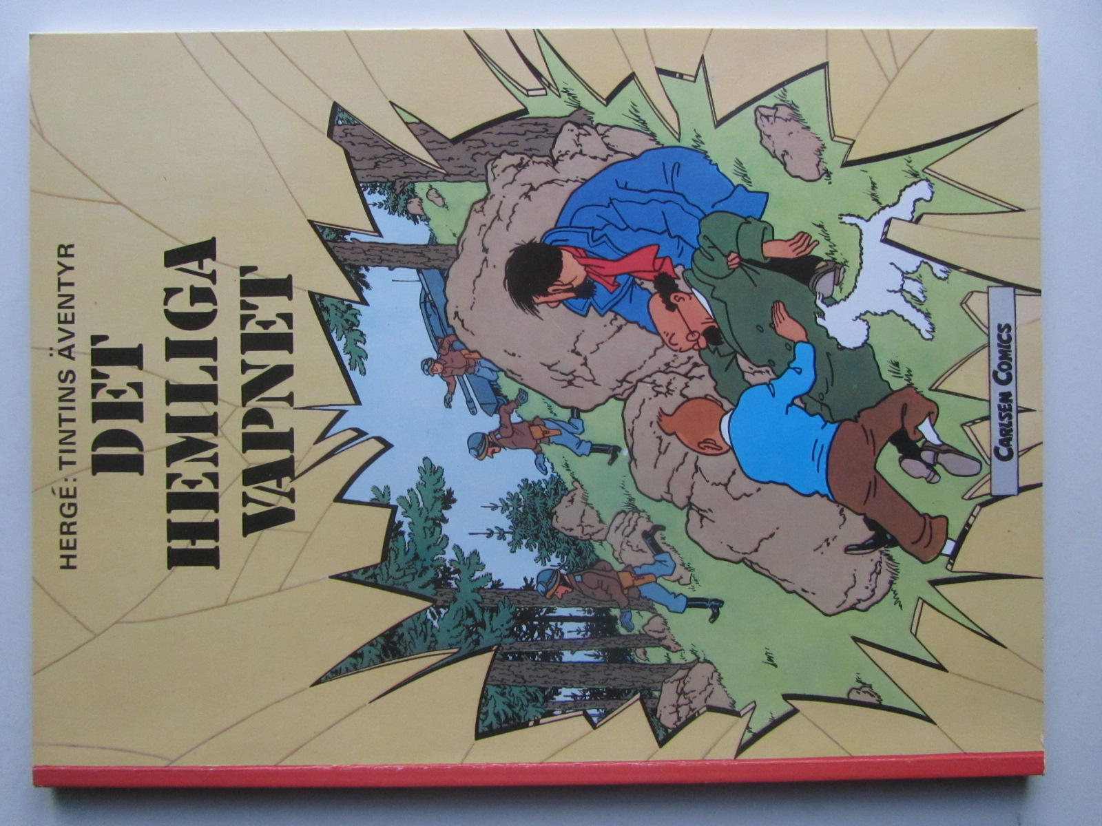Tintin 10 Det hemliga vapnet 20:e uppl