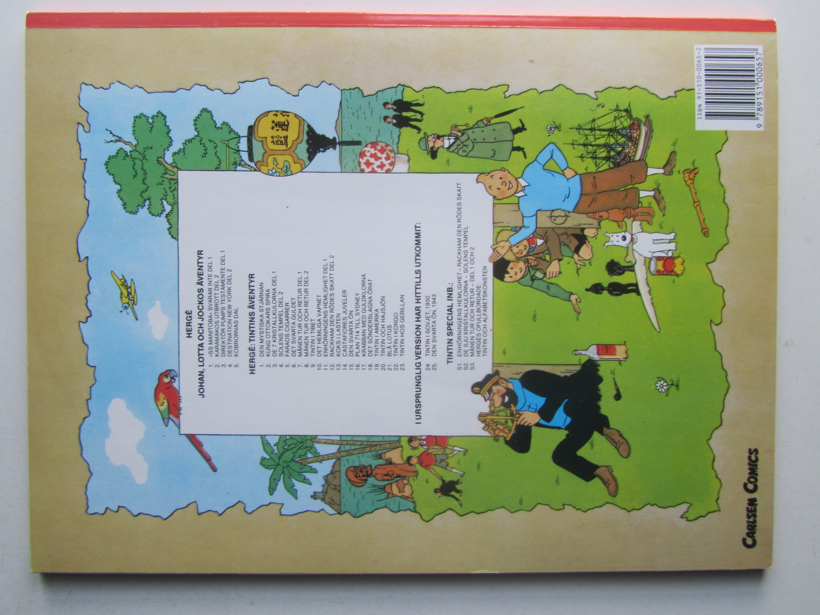 Tintin 10 Det hemliga vapnet 20:e uppl - 2