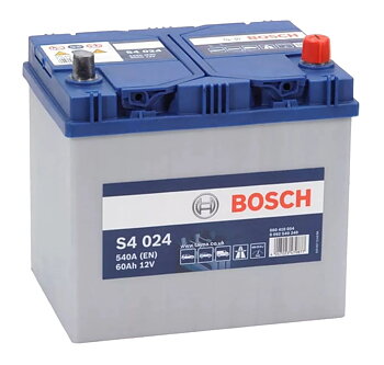 Bosch Bilbatteri S4024 60 Ah CCA 540 A (EN)