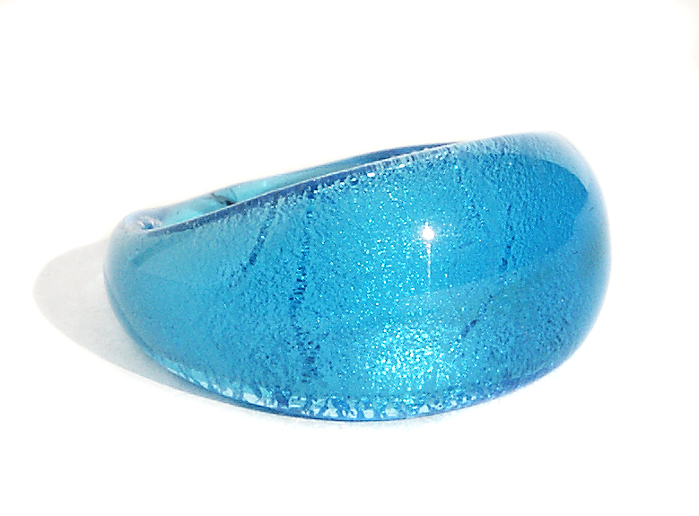 Turkos Smal Glasring 2:a sortering - 2