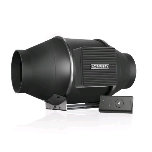 AC Infinity Cloudline Pro S4 100 mm – Inline kanalfläkt för odling (348 m³/h)