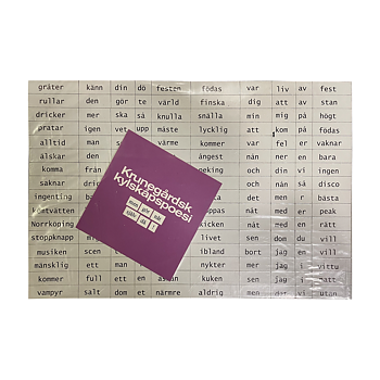 Markus Krunegård - Kylskåpspoesi, Men gör det själv då!