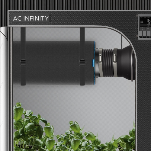 AC Infinity Duct Australian Carbon Filter XL 4” – Kolfilter 100 mm för odling - 2