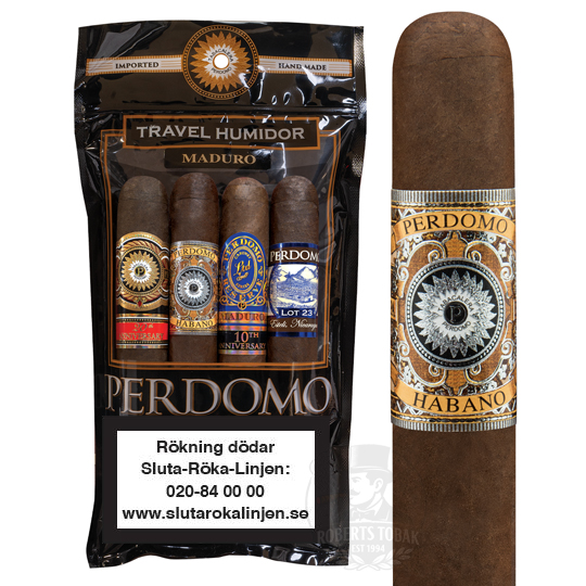 Perdomo Maduro   Travelpack 4st