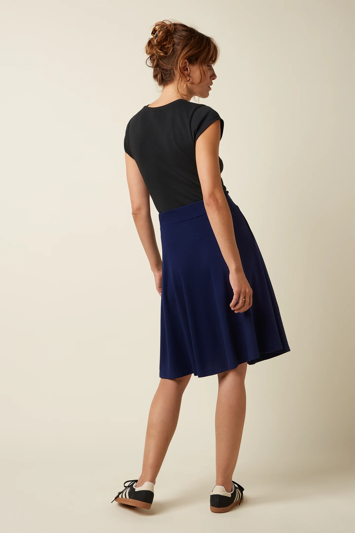 Serena Skirt Milano crepe - 2
