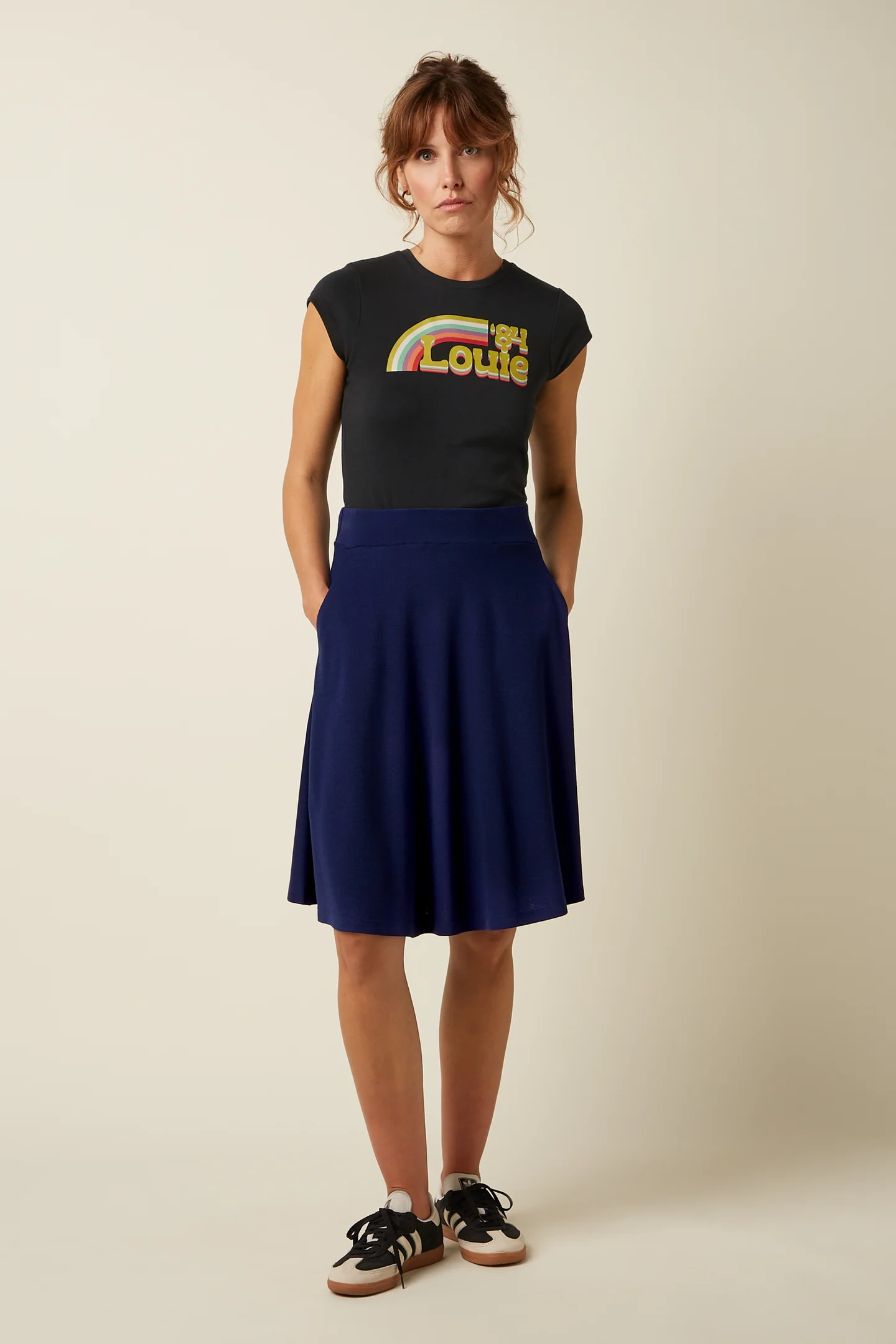 Serena Skirt Milano crepe - 4