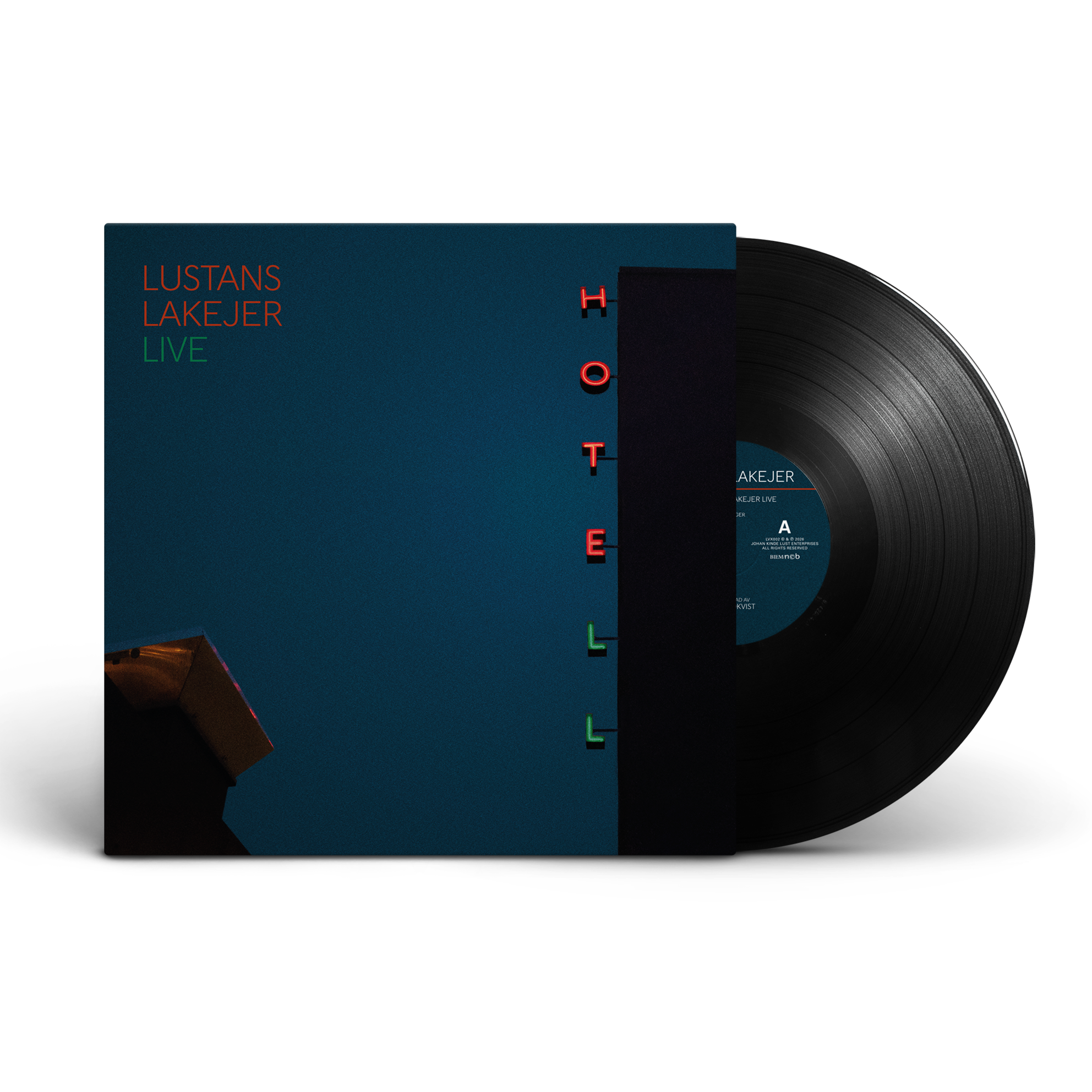 LUSTANS LAKEJER - HOTELL (2-LP VINYL)