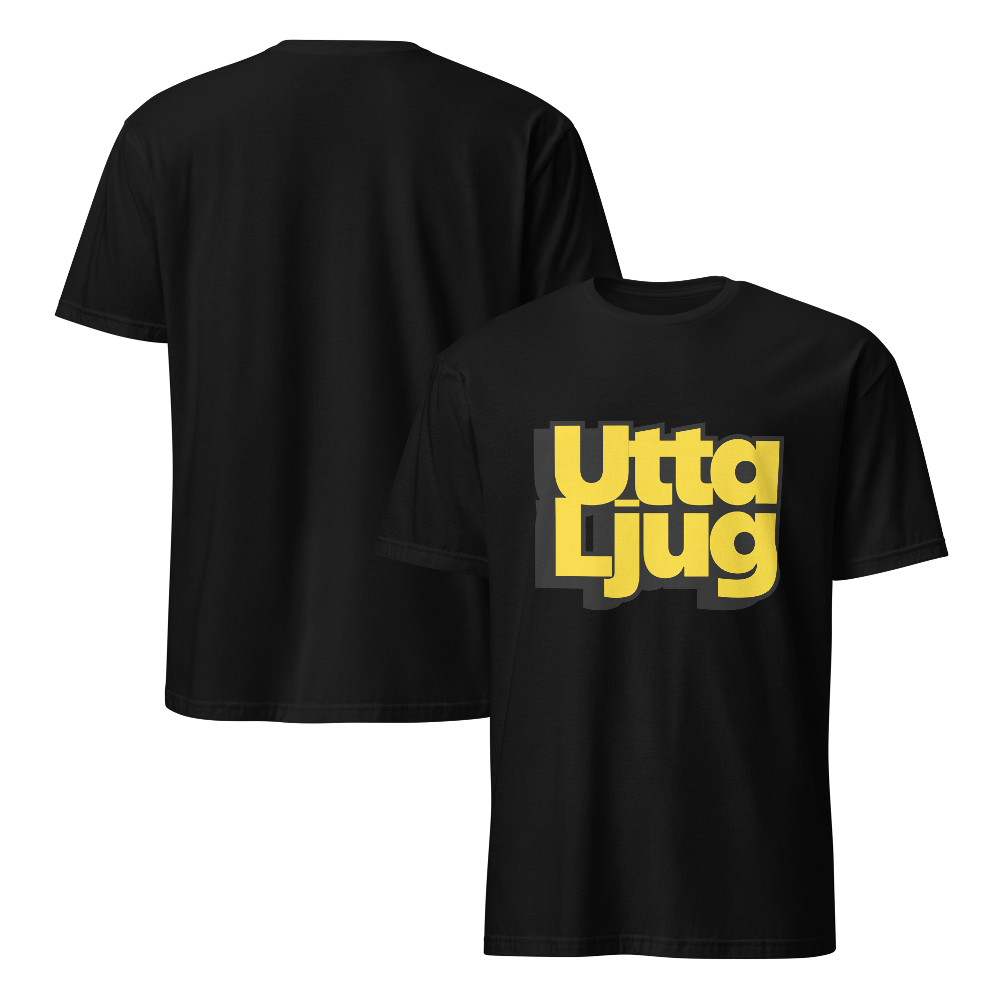 Utta Ljug Gul Tryck T-Shirt - 2
