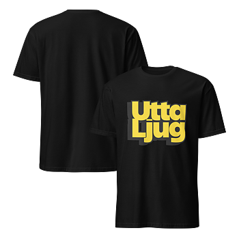 Utta Ljug Gul Tryck T-Shirt