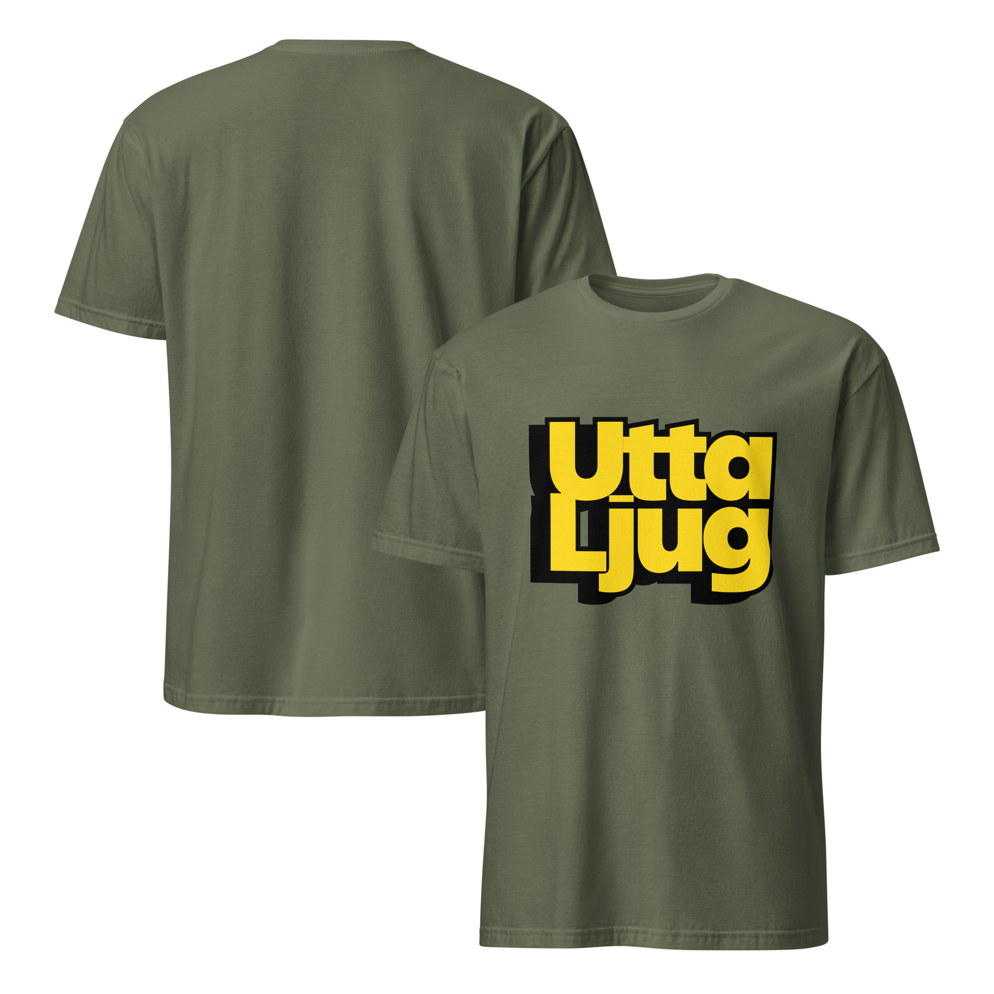 Utta Ljug Gul Tryck T-Shirt - 5