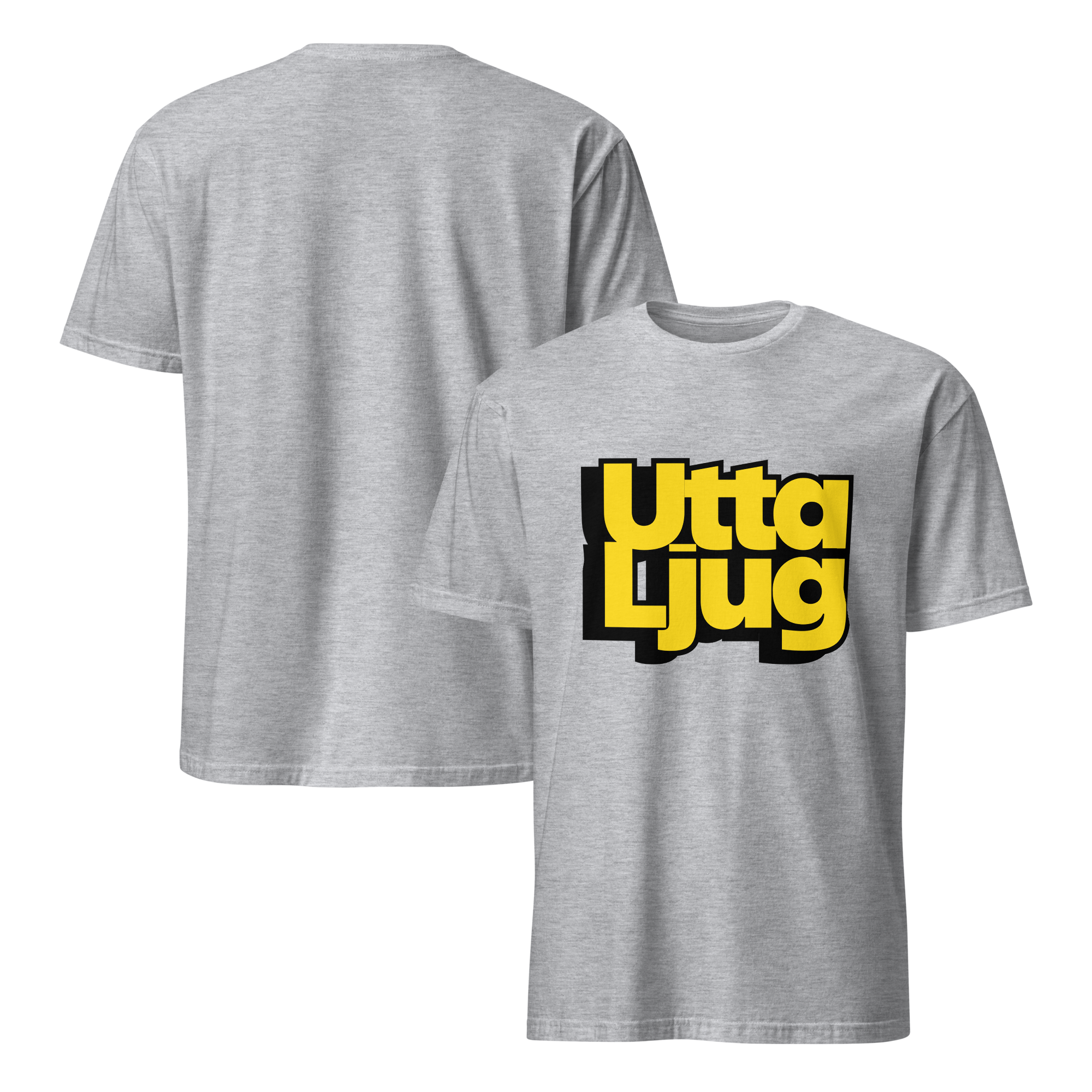 Utta Ljug Gul Tryck T-Shirt - 4