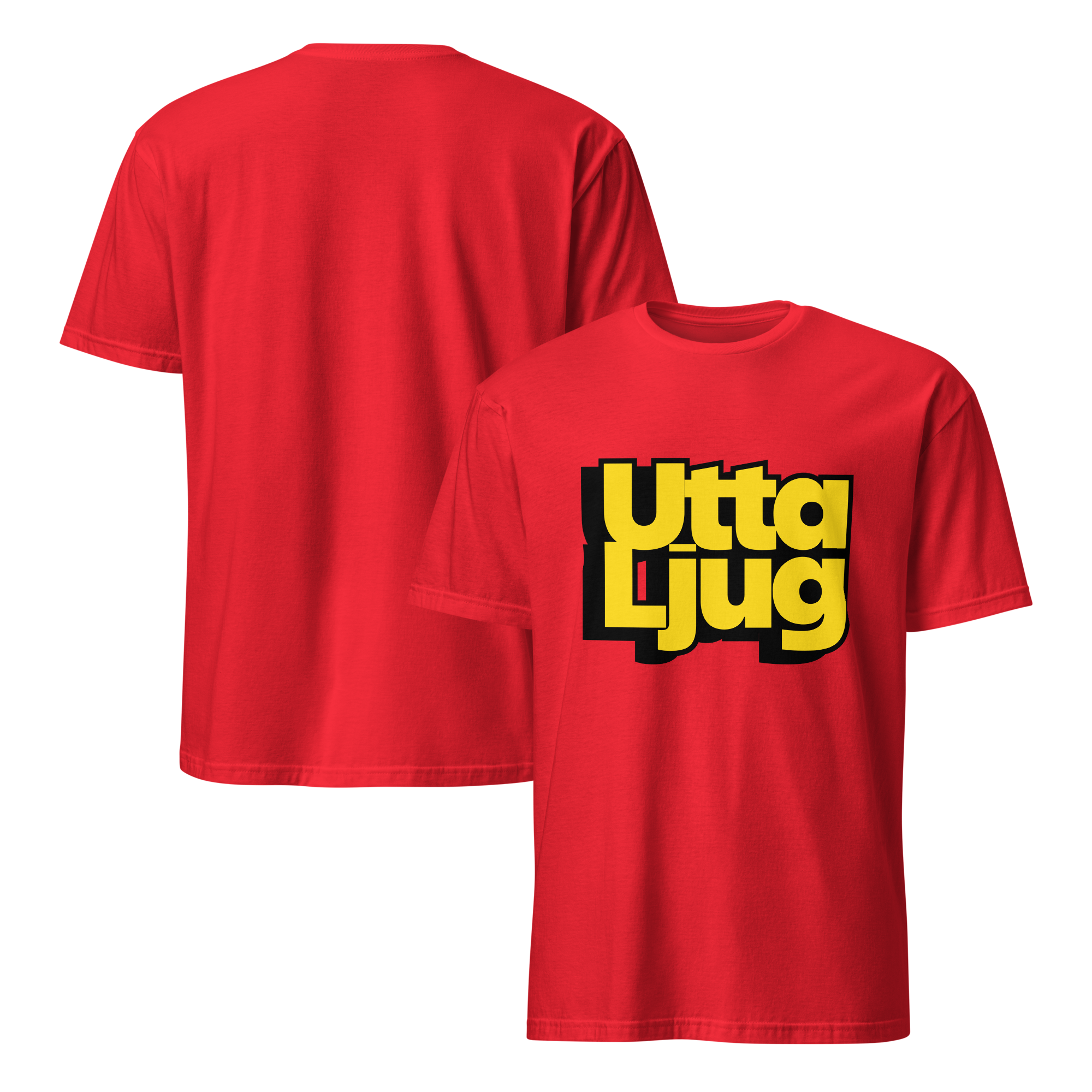 Utta Ljug Gul Tryck T-Shirt - 6