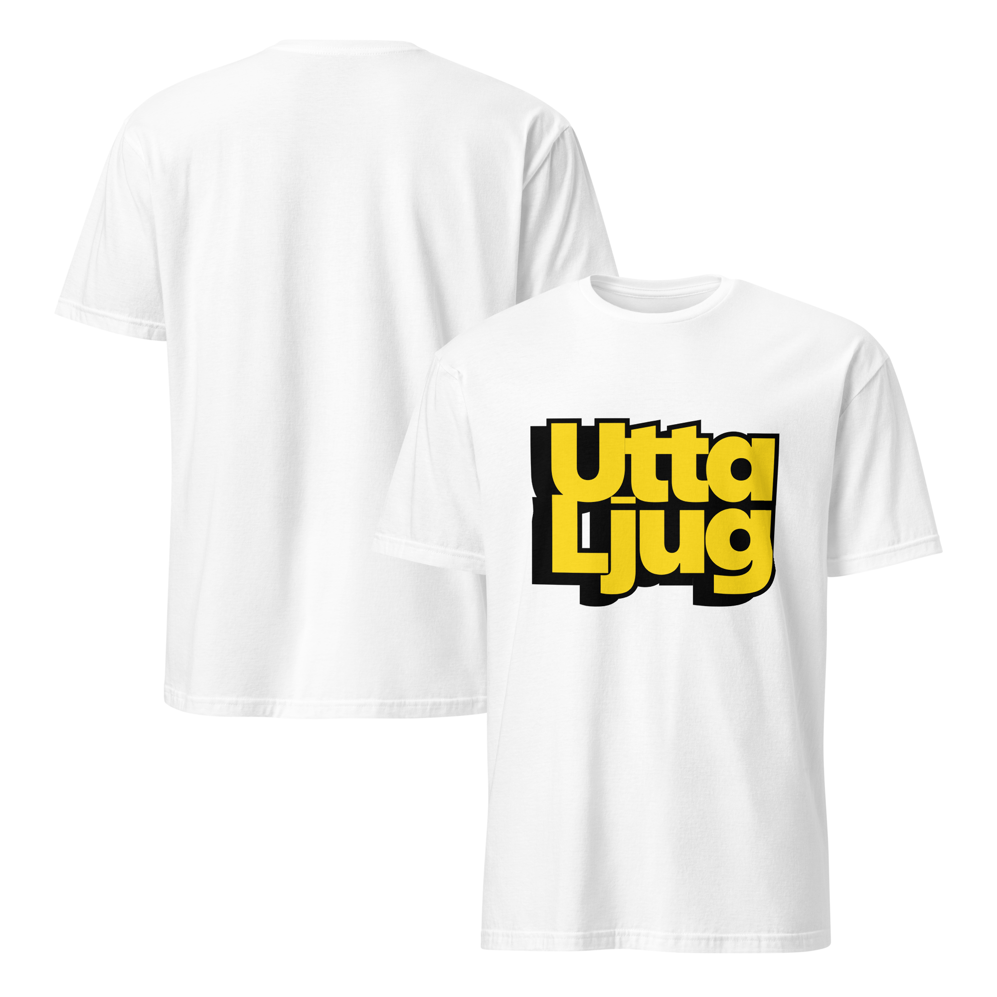 Utta Ljug Gul Tryck T-Shirt - 3