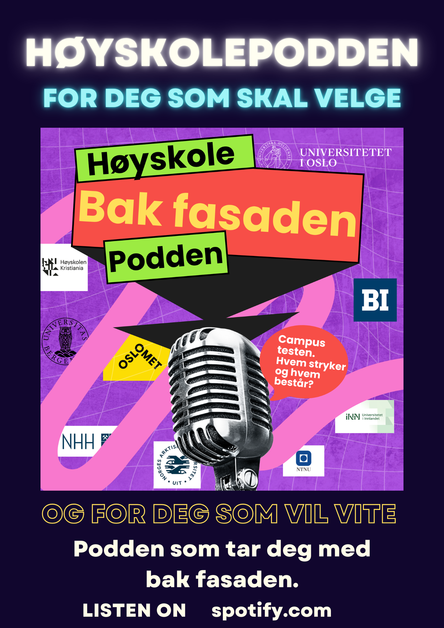 Høyskolepodden: Bak fasaden - 2
