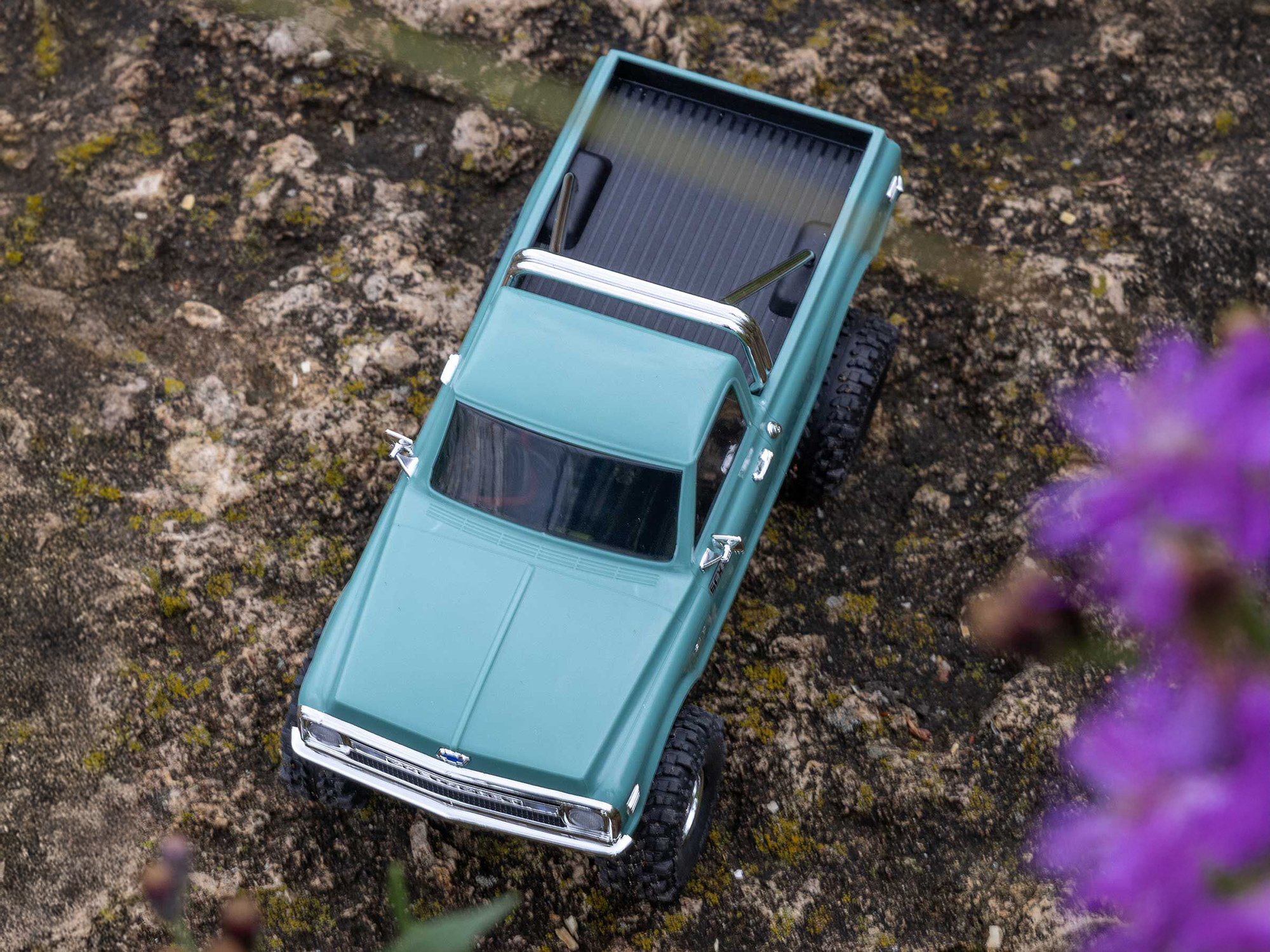 Axial 1/30 SCX30 Chevrolet K10 4X4 RTR Brushed Rock Crawler (Battery & Charger Included), Green - 19