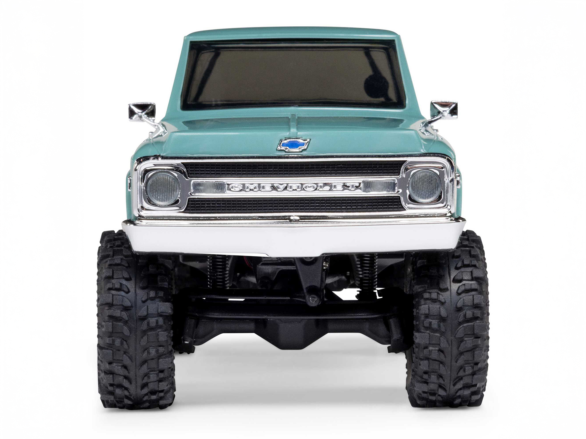 Axial 1/30 SCX30 Chevrolet K10 4X4 RTR Brushed Rock Crawler (Battery & Charger Included), Green - 3