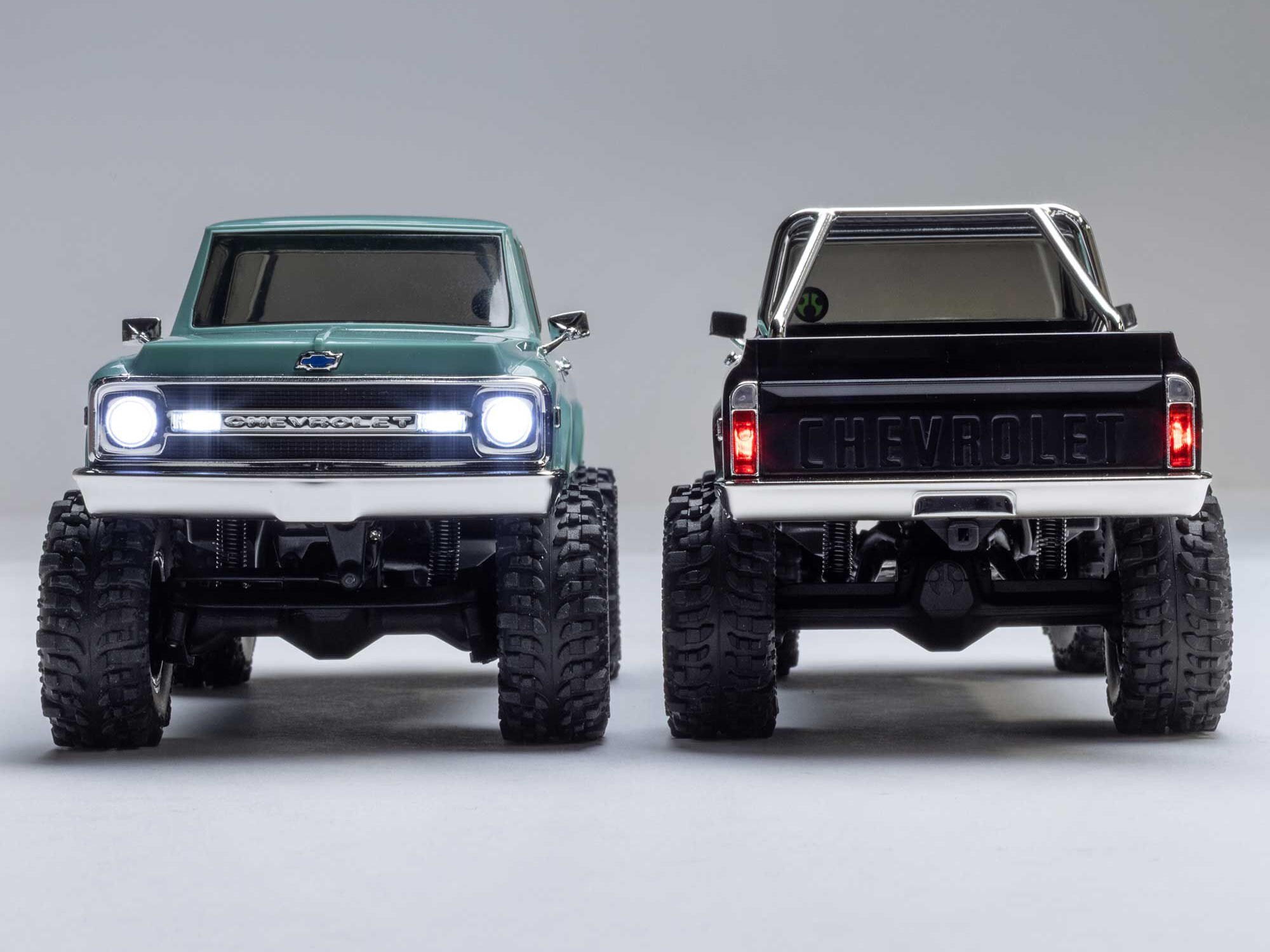 Axial 1/30 SCX30 Chevrolet K10 4X4 RTR Brushed Rock Crawler (Battery & Charger Included), Green - 14