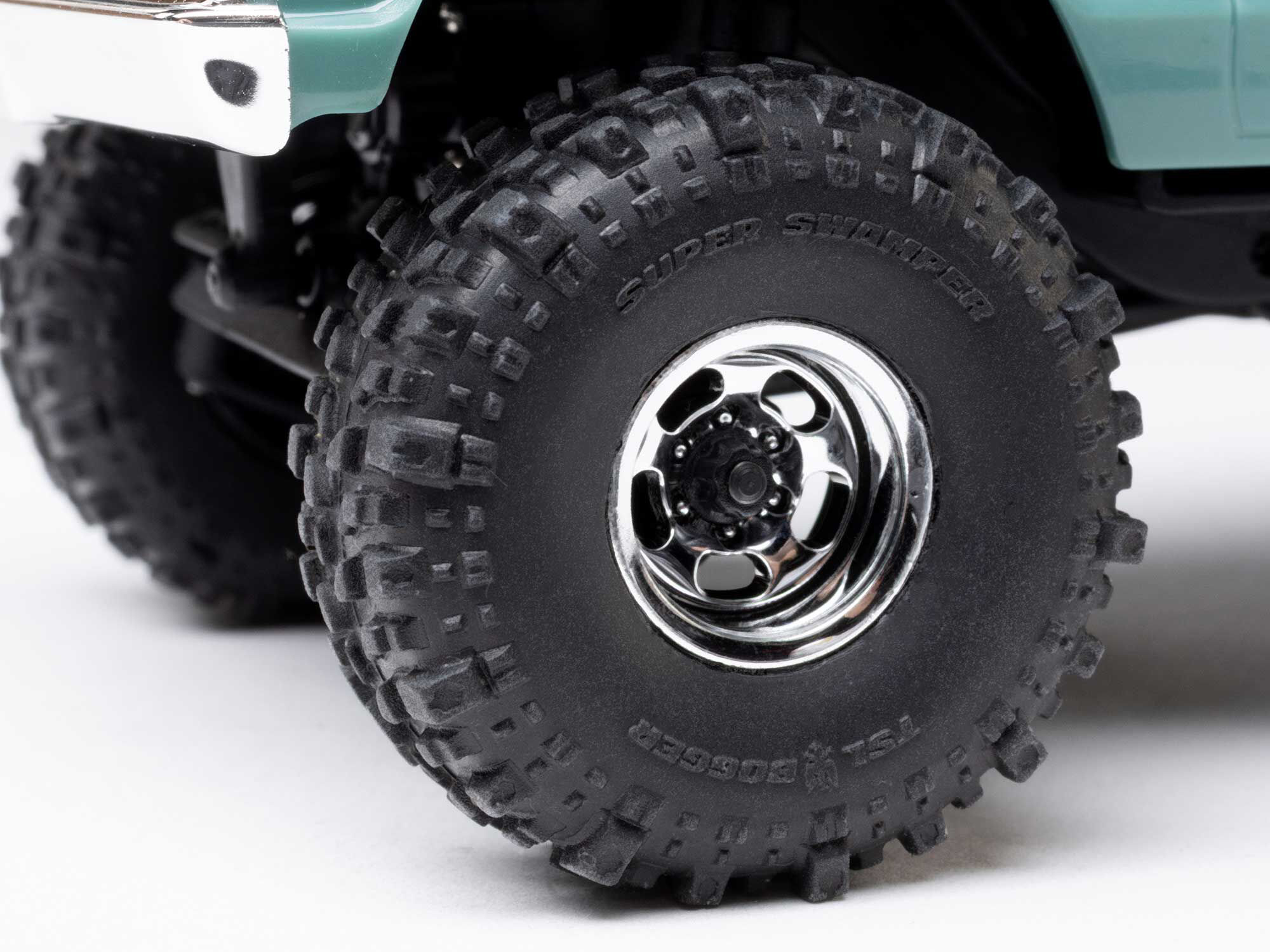 Axial 1/30 SCX30 Chevrolet K10 4X4 RTR Brushed Rock Crawler (Battery & Charger Included), Green - 13