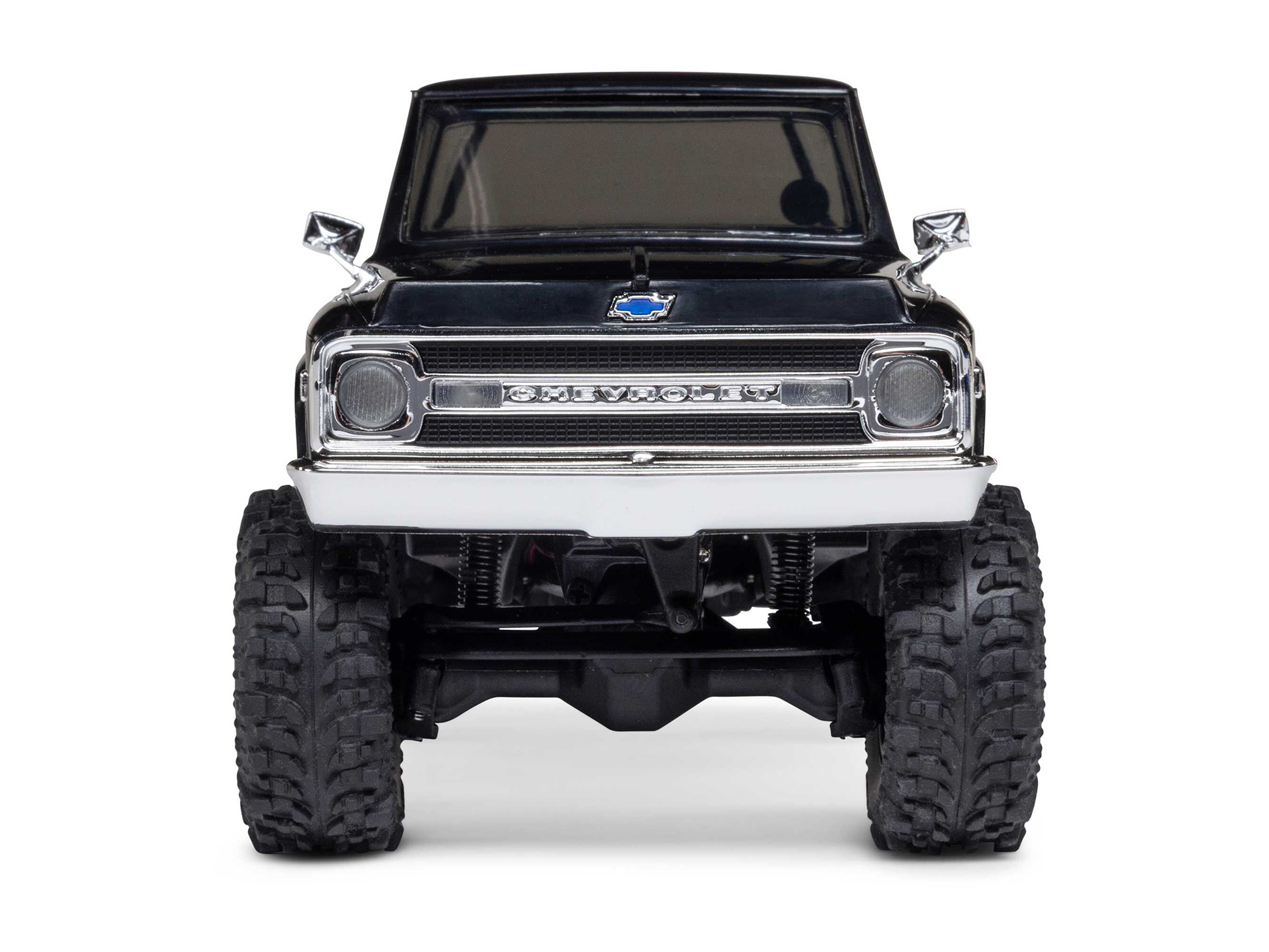 Axial 1/30 SCX30 Chevrolet K10 4X4 RTR Brushed Rock Crawler (Battery & Charger Included), Black - 3