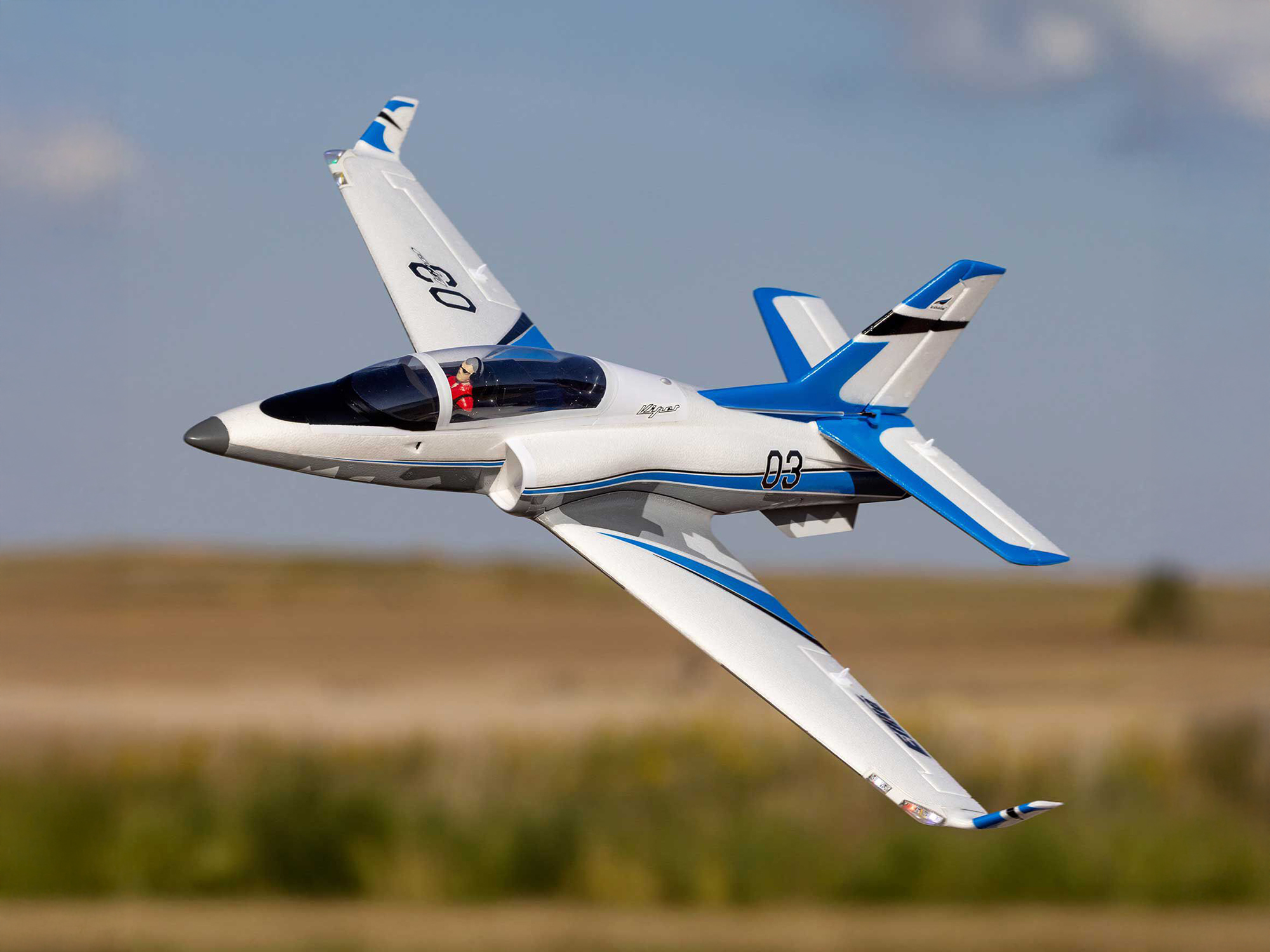 E-Flite EFLU17750 UMX Viper 30mm EDF Jet BNF Basic with AS3X and SAFE Select - 24