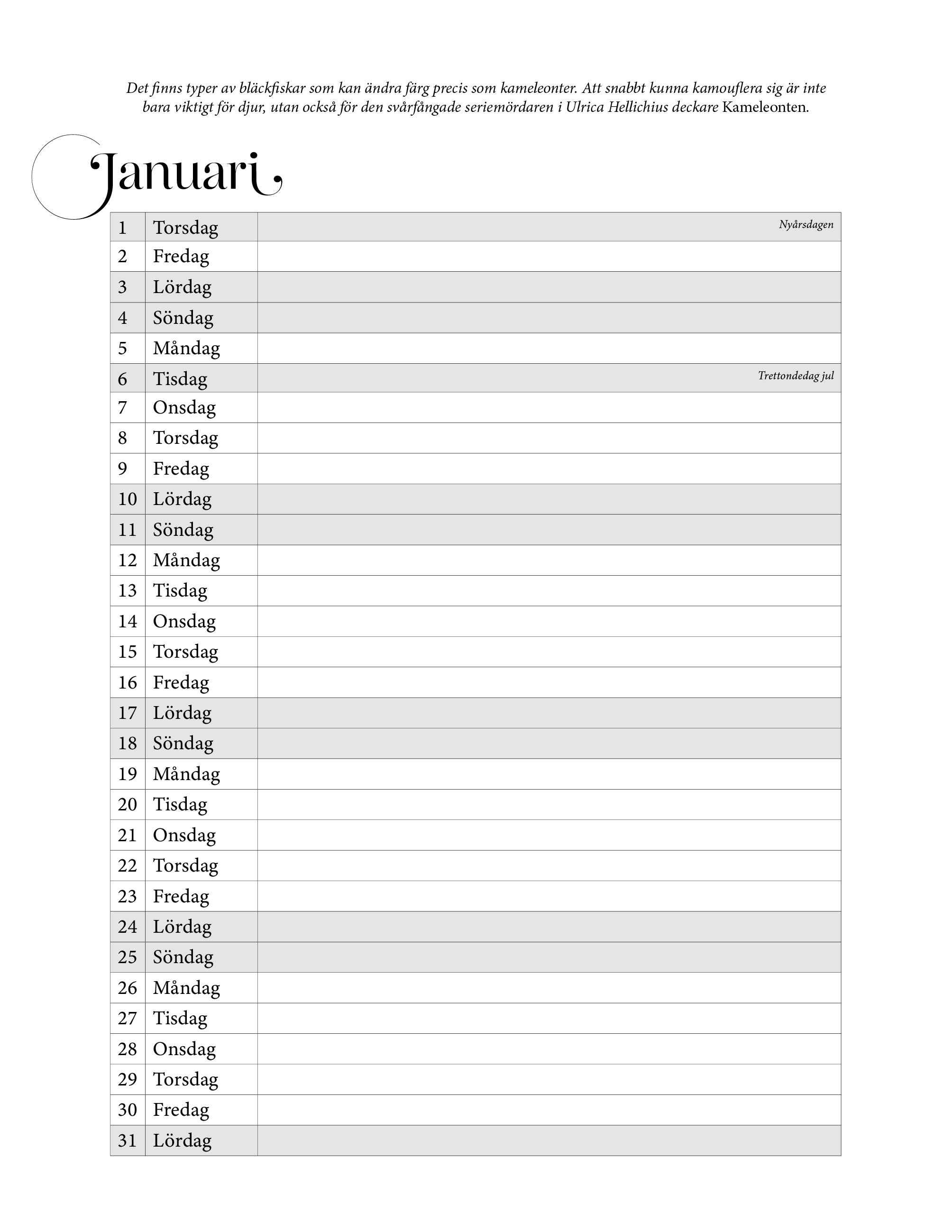 Breakwaters maritima kalender 2026 - 3