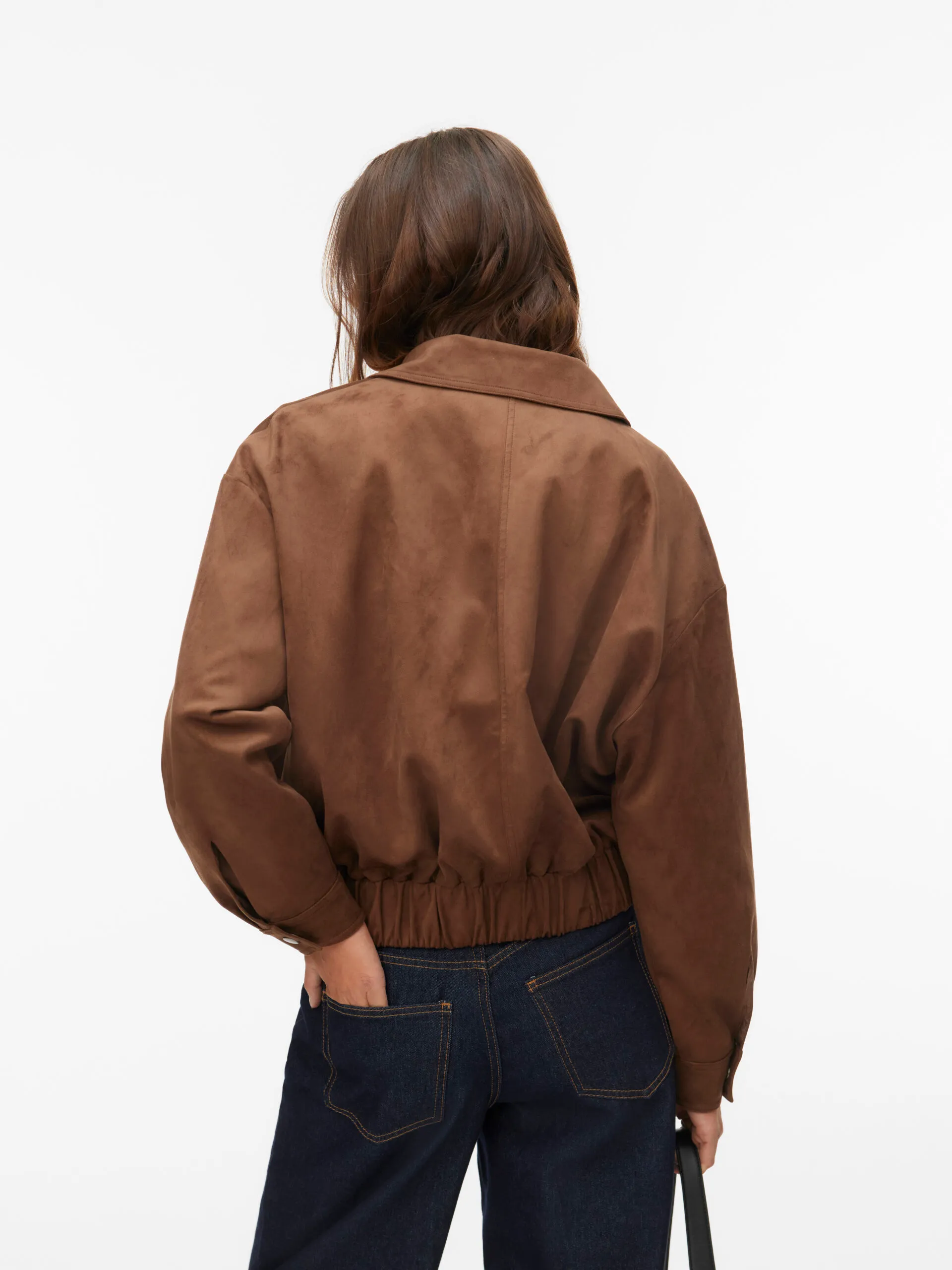 Vero Moda  - Salina Bomberjacka Brun - 2
