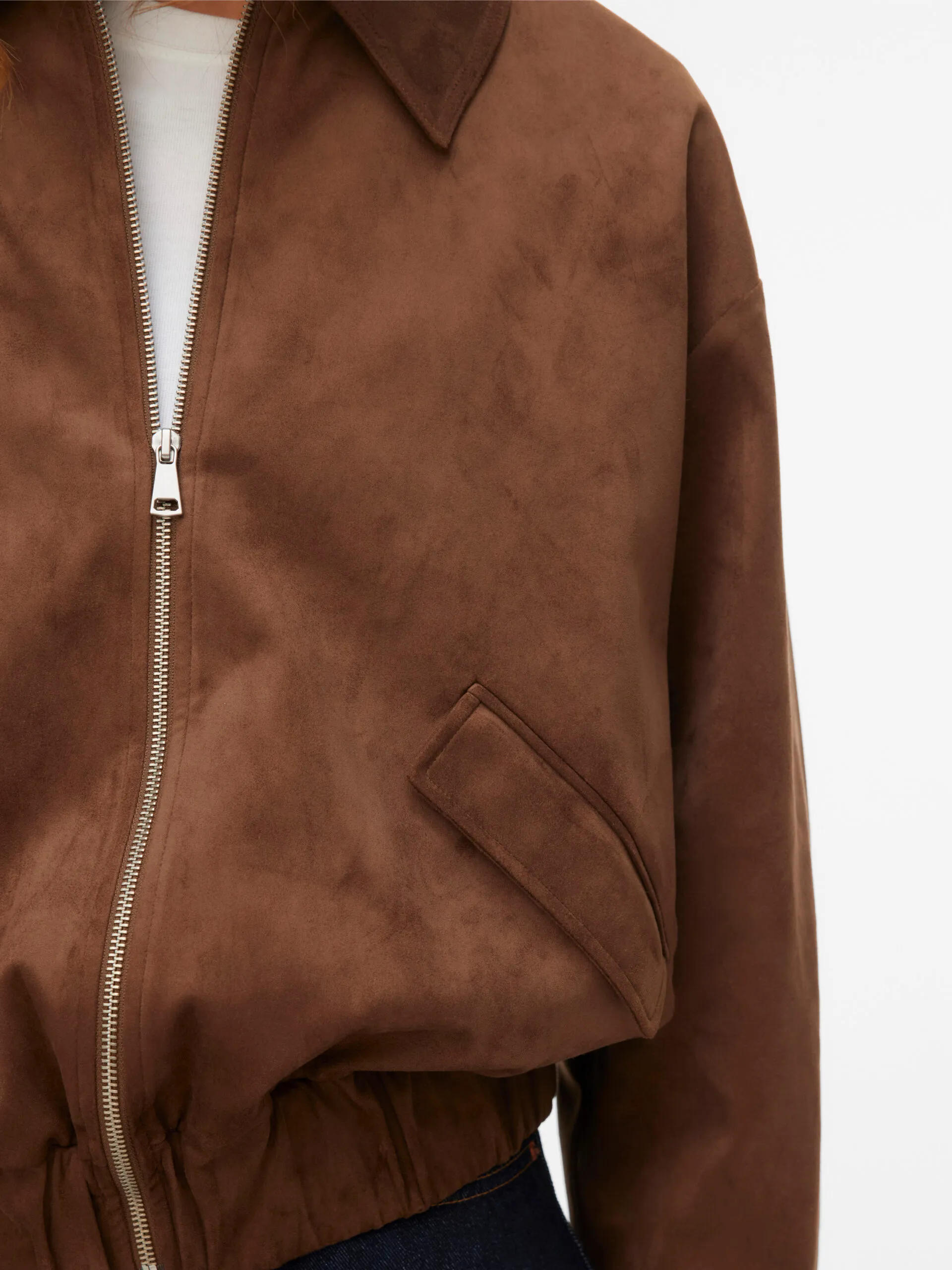 Vero Moda  - Salina Bomberjacka Brun - 4