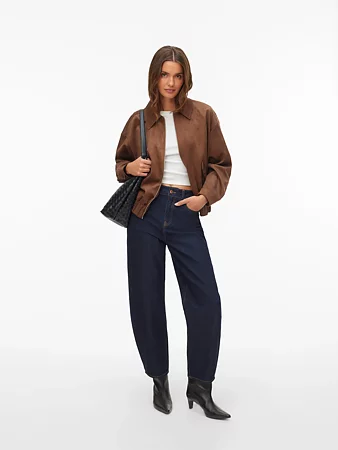 Vero Moda  - Salina Bomberjacka Brun