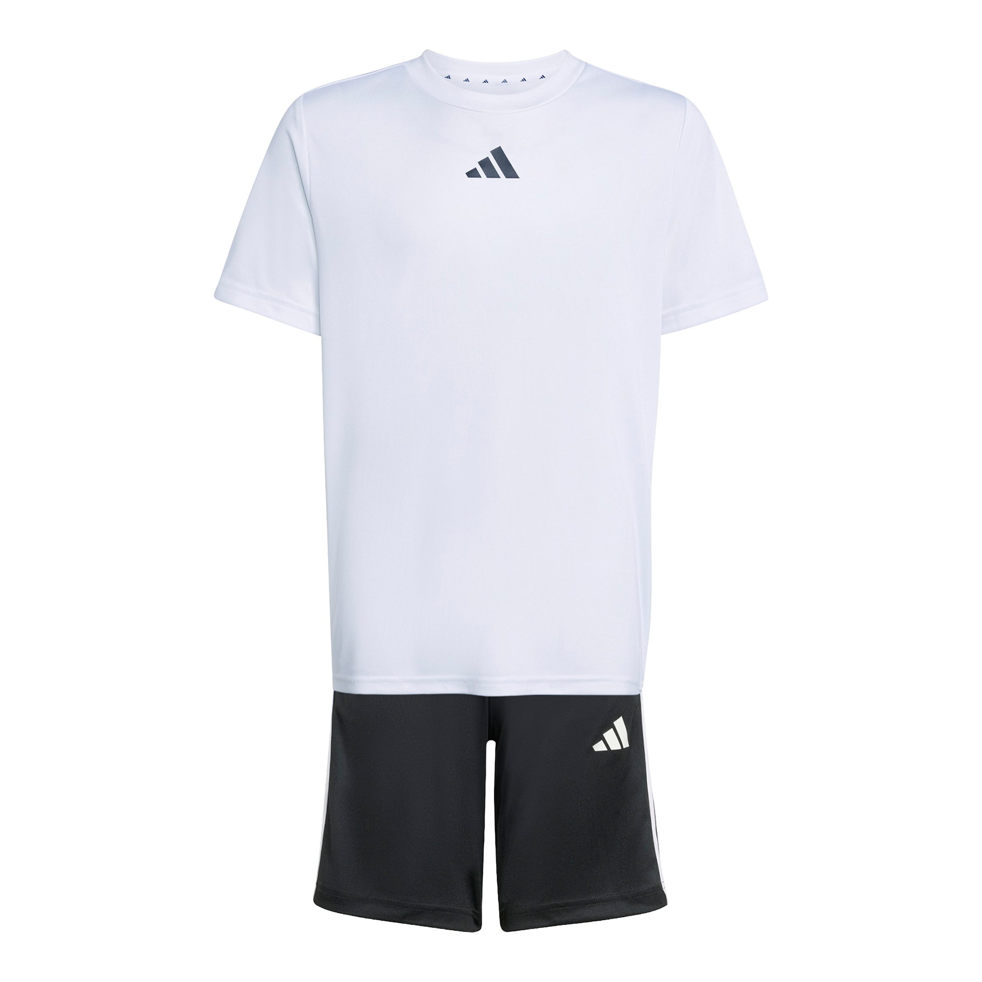 Adidas Train Essentials 3-Stripes Tee Set Kids Träningsställ - 4