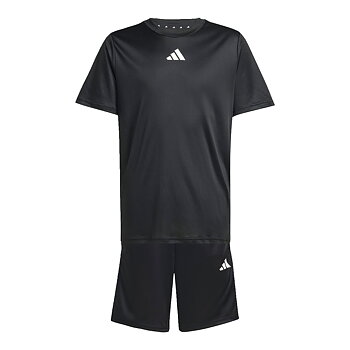 Adidas Train Essentials 3-Stripes Tee Set Kids Träningsställ
